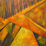 Wald und Feld, 60 x 60 cm