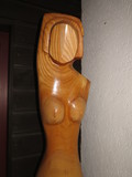 Frauenkörper, Kirschbaum, 180 cm
